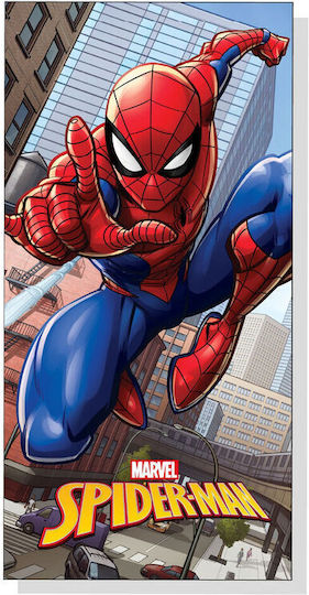 Marvel Spiderman Mikrofaser Kinder-Strandtuch 70x140cm Nw1533