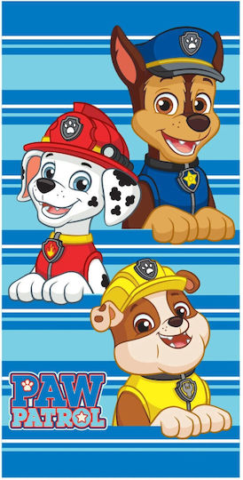 Microfiber Kids' Beach Towel 70x150cm Blue Paw Patrol 4899