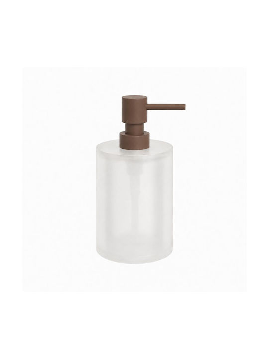 Pam & Co Дозатор Стъклен Кафяв 400ml