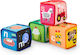 Baby Einstein Jucărie de Stivuire Alpha Stacks din Țesătură cu Sunete