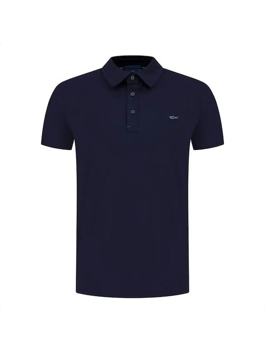 Polo Μπλούζα Κοντομάνικη Blu/rutenio