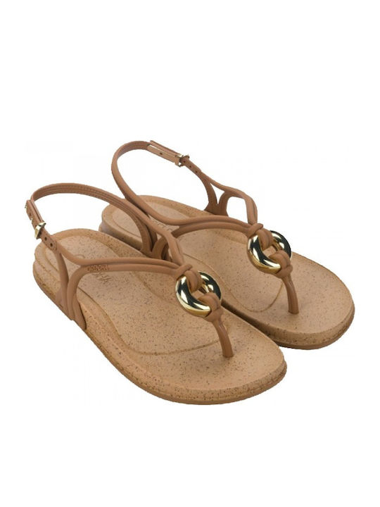 Grendha Women's Anatomic Tabac Brown Sandals