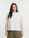 Women's Crop T-shirt White