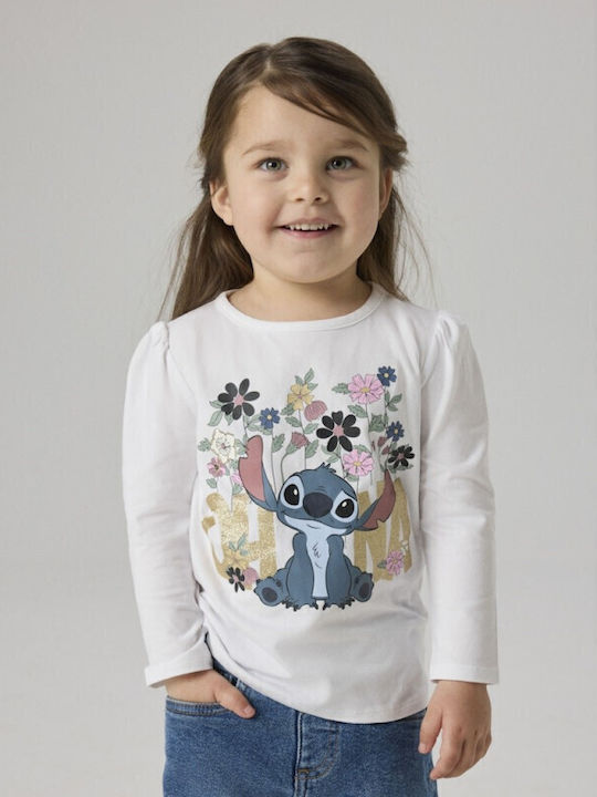 Kids Long-Sleeved Top White