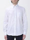 Long Sleeve Shirt in Regular Fit White