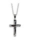 Visetti Cross Made of Steel with Chain