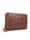 Small Leather Women's Wallet Brown