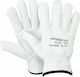 Galaxy Safety Gloves White Leather