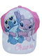 Disney Kinderhut Stoff Stitch Rosa