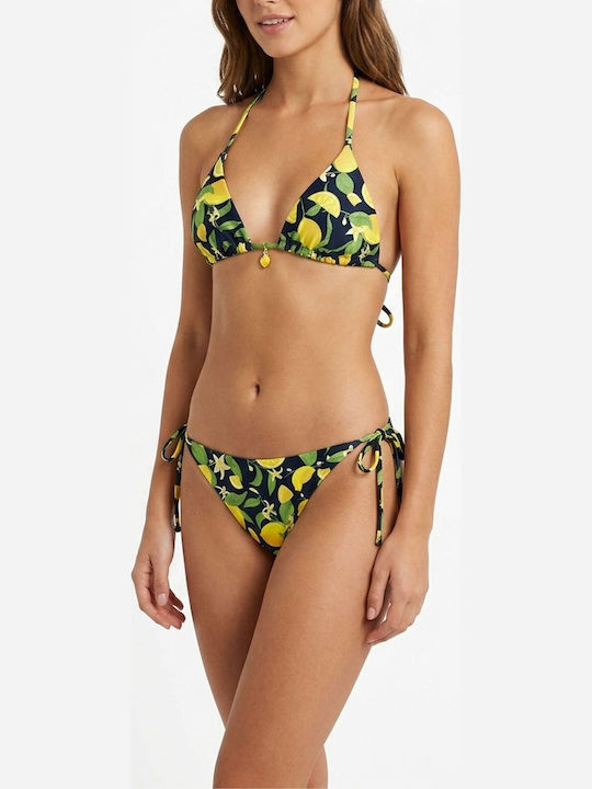 Set Bikini Triangle with Removable Padding and Brazil Lemon