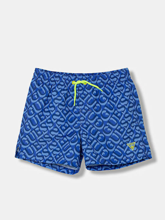 Guess Kids Swim Shorts Blue
