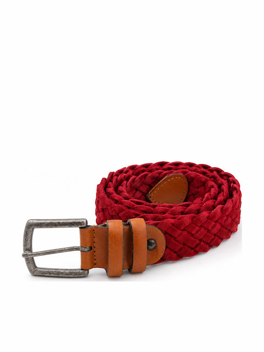 Gad Herren Gürtel Leder Rote