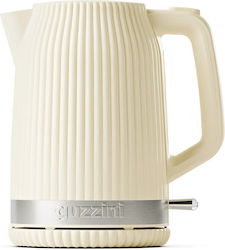 Guzzini 14810004 1,7 l Wasserkocher mit Leistung 100 W Beiges