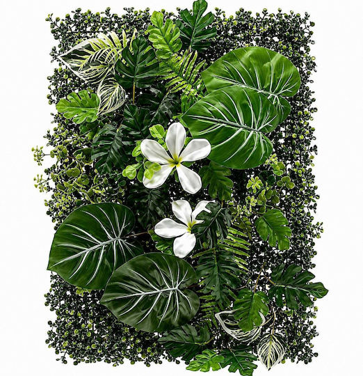 Synthetic Foliage Panel 60x40cm Artificial