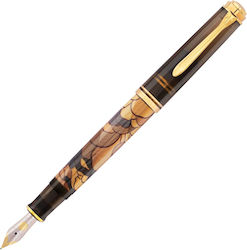 Pelikan Souveran 600 Fountain Pen Broad Bronze
