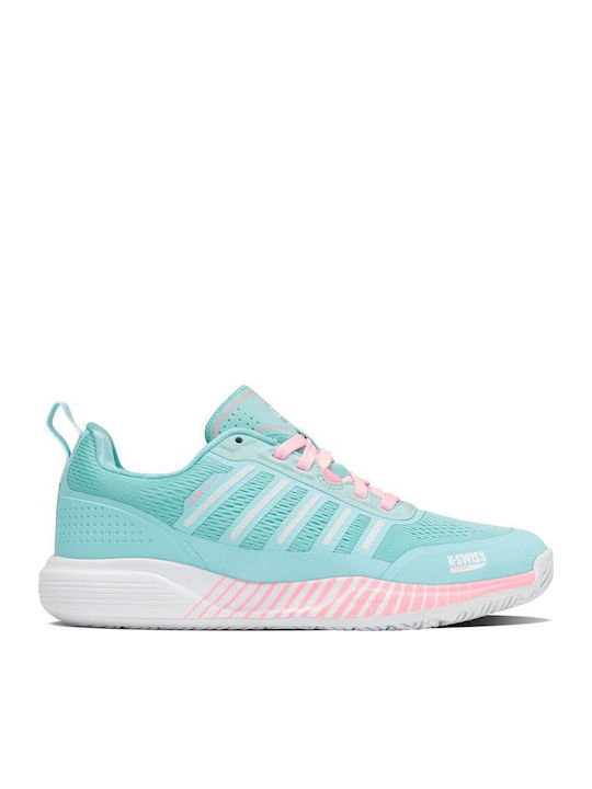 K-Swiss Γυναικεία Παπούτσια Padel Τιρκουάζ K-Swiss Γυναικεία Παπούτσια Padel Τιρκουάζ
