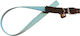 Katzenhalsband Elastisch Türkis 10mm*30cm