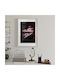 Poster Chicago Sneakers Snk153 40cm X 50cm Premium Black Wooden Frame