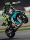 Poster MotoGP Valentino Rossi GP005 40cm x 50cm Premium Black Wooden Frame
