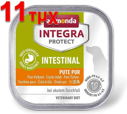 Animonda Integra Protect Υγρή Τροφή Σκύλων με Γαλοπούλα χωρίς Γλουτένη 11x150gr