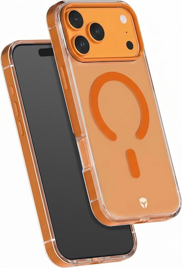 Force Case Handyhülle iPhone 17 Pro Max Magsafe Metallrahmen Stoßfest 2m Premium Orange