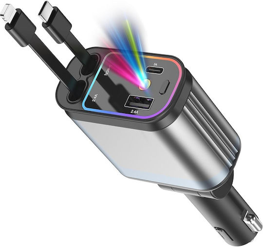FM Transmitter Αυτοκινήτου με Bluetooth / USB
