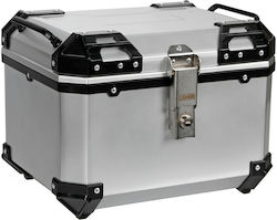 Lampa T-Box Μπαγκαζιέρα Μοτοσυκλέτας 45lt Ασημί