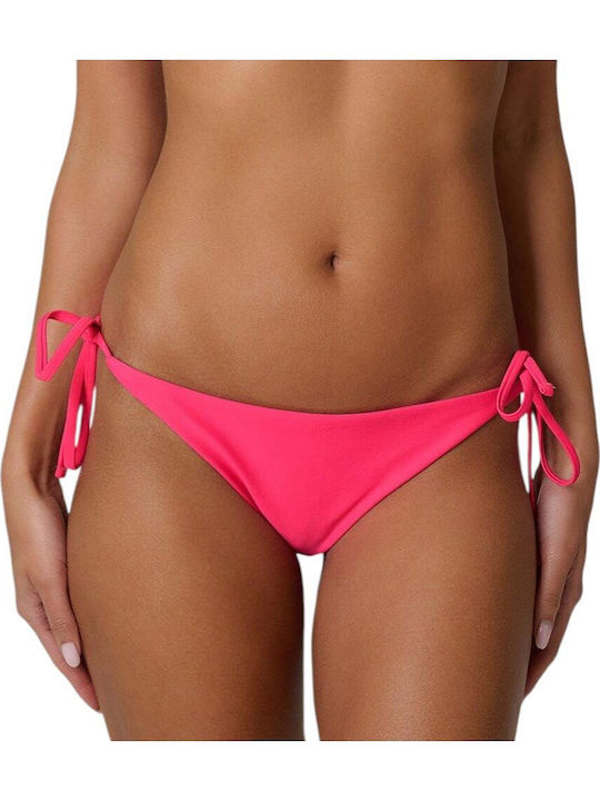 4F Slip Bikini Cu Dantelă Fuchsia