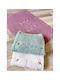 SteweHome Set Cotton Bath Mats Ste-024703-V51035 Green 50x70cm 3 Pieces