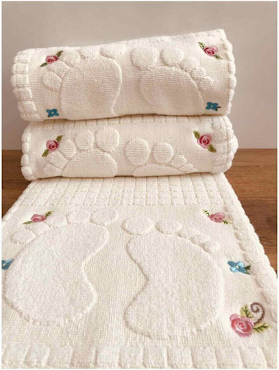 SteweHome Set Covoare De Baie Din Bumbac STE-024703-V51029 Bej 50x70cm 3 Bucăți