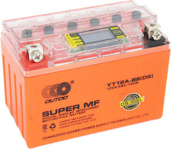 Motorradbatterie YT12A-BS 10Ah GEL Outdo