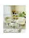 Living Room Furniture Set 2 Armchairs & Stool