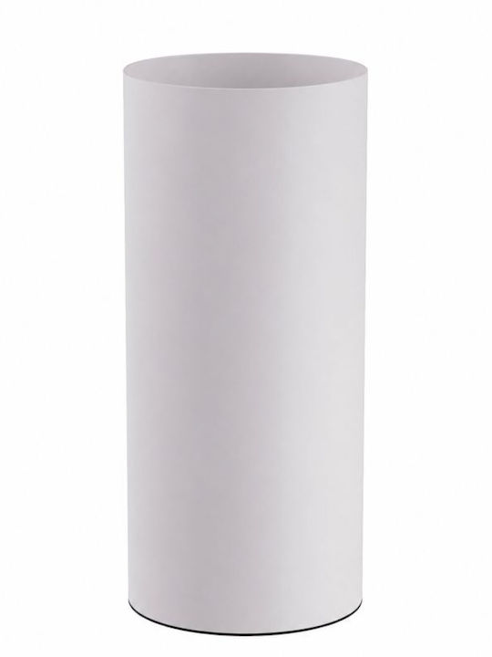 Pam & Co Wäschekorb Kunststoff 30lt 25x25x55cm Weiß