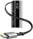 Baseus EnerGeek GR11 Power Bank 20000mAh 145W mit USB-A Ausgangsanschlüsse und 2 USB-C Ausgangsanschlüsse Power Delivery Silber