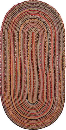 SteweHome Wohnzimmer Teppich Flur Sommer Koralle 80x300cm