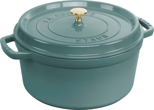 Staub La Cocotte Cratiță Olandeză Rotundă din Fontă 2.2l