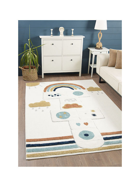 SteweHome Детски Килим Жълт 120x200см