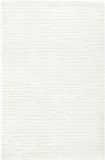 SteweHome Wohnzimmer Teppich Baumwolle 160x230cm Weiß