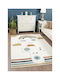SteweHome Παιδικό Χαλί Κίτρινο 100x150cm