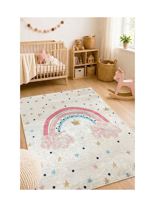 SteweHome Детски Килим Черен 160x230см Дебелина 60мм