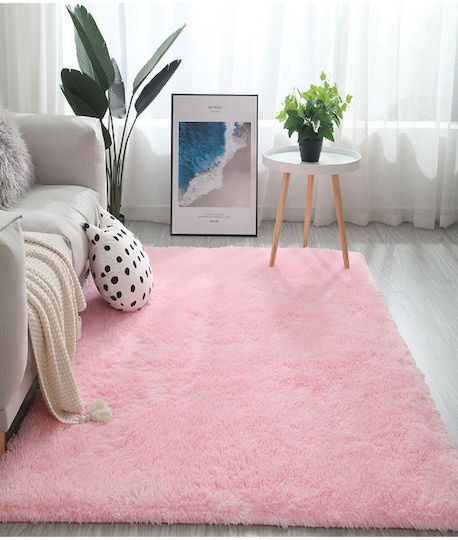 SteweHome Παιδικό Χαλί Ροζ 100x190cm