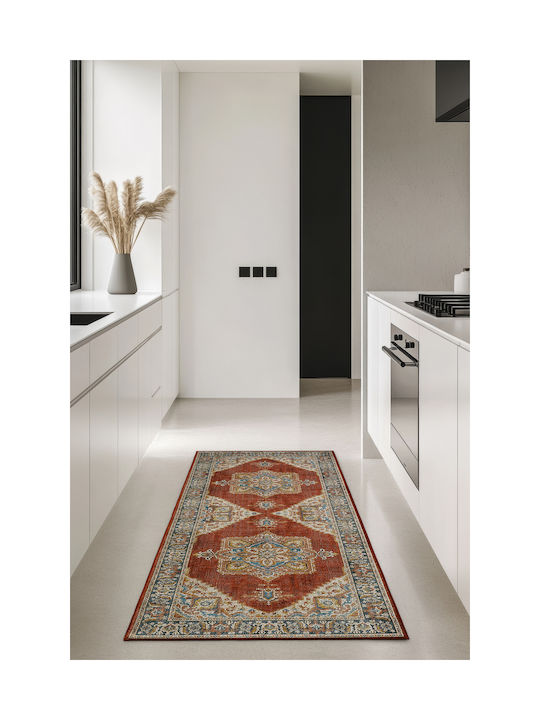 SteweHome SteweHome Wohnzimmer Teppich Rechteckig Orange 75x300cm