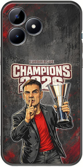 Θήκη Kings Europe 2026 Coach B Realme C53 Black Tpu Μαύρη Σιλικόνη