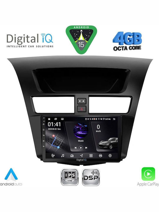 Digital IQ Car Audio System for Mazda BT-50 2012-2019 (Bluetooth/USB/WiFi/GPS/Apple CarPlay/Android Auto) with 9" Touch Screen