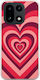 Latte Love Red OnePlus 15 5G Flexible TPU Transparent Silicone Mobile Phone Case