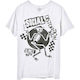 Social Distortion Black Printed Blouse