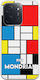 Калъф Piet Mondrian Xiaomi Poco C85 4g Гъвкав TPU Прозрачен Силикон