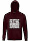 Hoodie Organic Unisex " If I Said I'll Fix It I Will There Is No Need To Remind Me Every Six Months Funny Husband " Burgundy