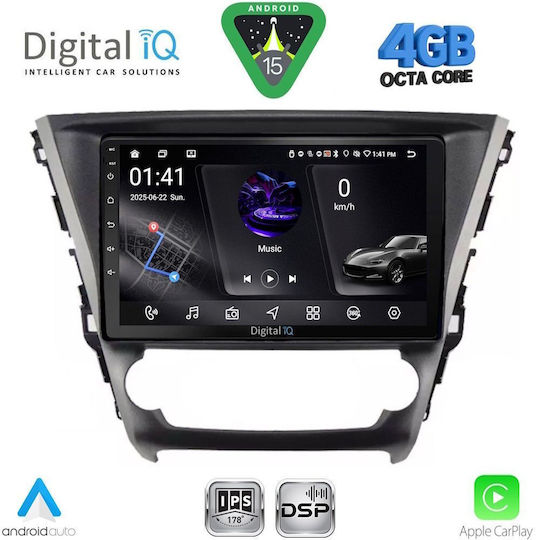 Digital IQ Car Audio System for Toyota Avensis 2016-2019 Bluetooth USB WiFi GPS Apple CarPlay Android Auto with 10" Touch Screen