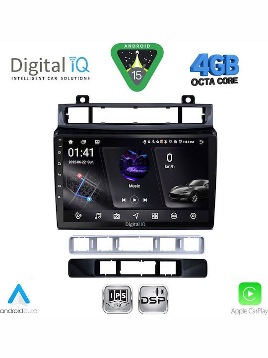 Digital IQ Car Audio System for Volkswagen Touareg 2011-2018 Bluetooth USB WiFi GPS Apple CarPlay Android Auto with 9" Touch Screen